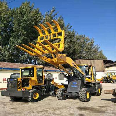 廢料夾工廠 抓木機鏟車改裝多種屬具，現貨供應助力公路工程建設